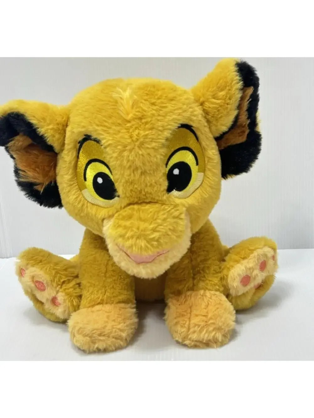 Disney The Lion King Simba Plush Stuffed Animal, Sitting Pose Toy, GUC
